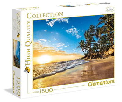 PUZZLE 1500 PZ Tropical sunrise Clementoni