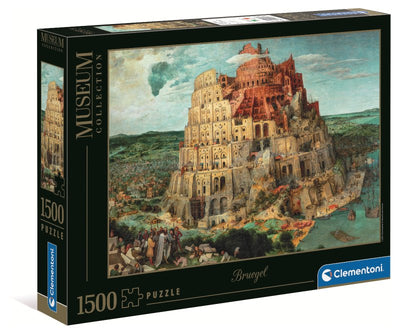 PUZZLE 1500 PZ Bruegel: The Tower of Babel Clementoni