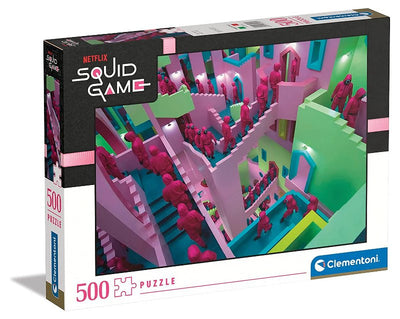 PUZZLE 500 PZ Squid Games Clementoni