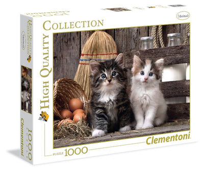 PUZZLE 1000 PZ Lovely Kittens Clementoni