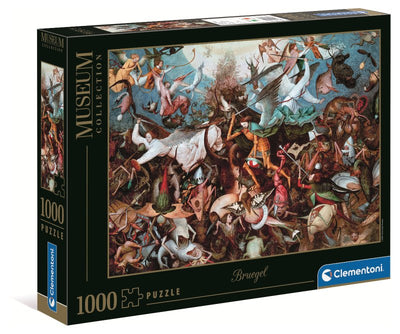 PUZZLE 1000 PZ Bruegel: The Fall of The Rebel Angels Clementoni