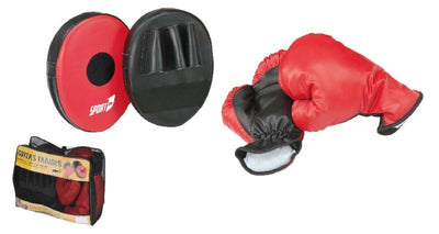 BOXE TRAINING SET CON GUANTONI E PARACOLPI Mandelli (Ex Sportimport)