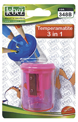 Legami - Temperino con Contenitore, Meow, 4,5x7 cm, in plastica