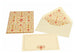 blocchetto 10 buste e 10 cartoncini formato grande con giglio di firenze Toscana Carte Pregiate Srl (Kartos)
