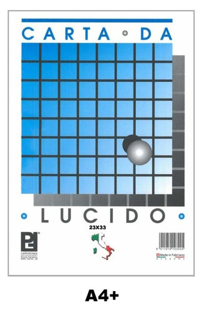 BLOCCO LUCIDO A4+ 23x33 F.10 Picarta Fabrianese Srl