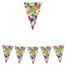 Festone Bandiera in plastica Buon Compleanno Happy Ball Big Party (Dimav Srl)