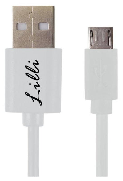 MICRO USB/ANDROID PVC 1MT BIANCO JPX-169