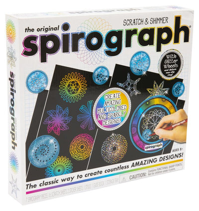 SPIROGRAPH SCRATCH AND SHIMMER