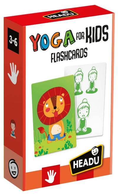 Flashcards Yoga for Kids Gioco Educativo per Bambini, Multicolore Headu