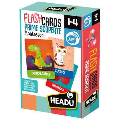 Flashcards Montessori Prime Scoperte Headu