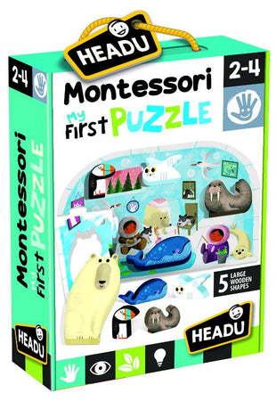 Montessori First Puzzle the Pole Headu