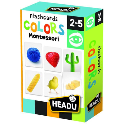 Flashcards Colors Montessori Headu