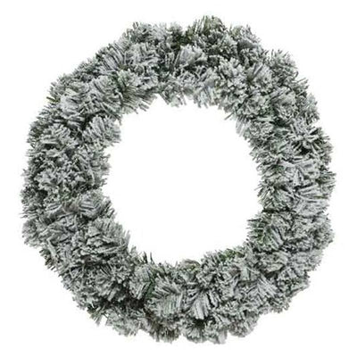 Imperial wreath snowy indoor green/white