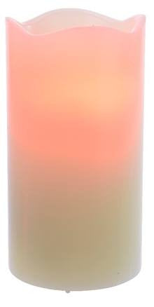red laser LED candle in bo, Colour: cream, Size: 15cm-2L