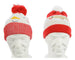 acr cuffed hat children 2ass, Colour: red/white, Size: 23x21cm