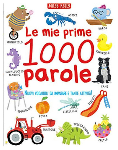 LIBRETTO DA COLORARE PRIME 1000 PAROLE Edicart Style Srl (Libri Per Bambini)
