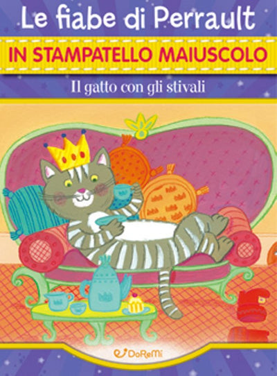 FIABE IN STAMPATELLO IL GATTO CON GLI STIVALI Edicart Style Srl (Libri Per Bambini)