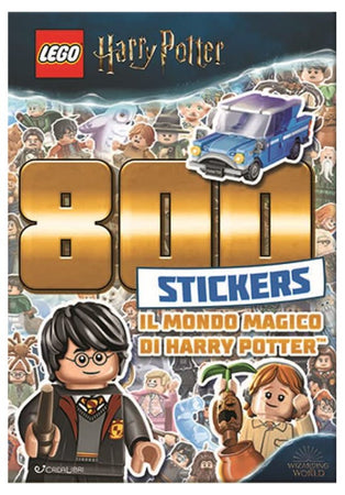 LEGO HARRY POTTER STICKERS -MAGICO MONDO Edicart Style Srl (Libri Per Bambini)