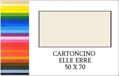 ELLE-ERRE 70x50 AVORIO (20FF) 220G/M2 Cartoncino da Disegno Fedrigoni Spa (Fabriano)
