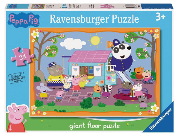 Puzzle 24 PZ PAVIMENTO Peppa Pig Club House Ravensburger