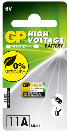 GP Blister 1 Batteria 11A 6V Gp Batteries