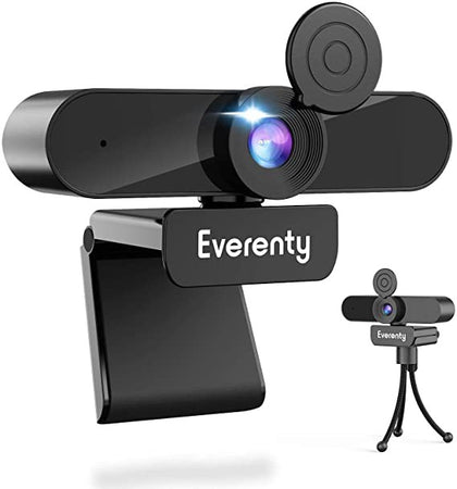 Webcam Fotocamera Camera Everenty 1440P Full Hd Per Computer Pc Usb Nero Piedistallo Elettronica/Informatica/Accessori/Accessori per audio e video/Webcam e periferiche VoIP TRM Company - Polistena, Commerciovirtuoso.it