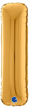 Palloncino Mylar 26'' (65CM) Lettera I Gold (Oro)