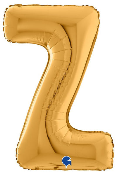 Palloncino Mylar 26'' (65CM) Lettera Z Gold (Oro)