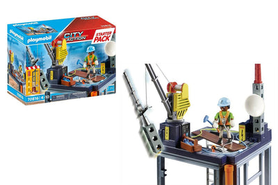 Starter Pack Cantiere con montacarichi Playmobil
