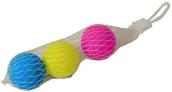 GINMAR Set 3 palline per racchettoni colori assortiti