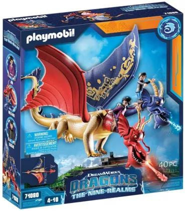 Dragons Jun Wu e Wei Playmobil