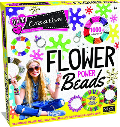 NICE Bigiotteria Giocattolo CREATIVE Flower Power Beads