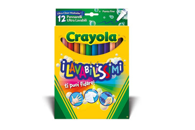 Pennarelli Superpunta Lavabili colore pastello 12 pezzi Crayola