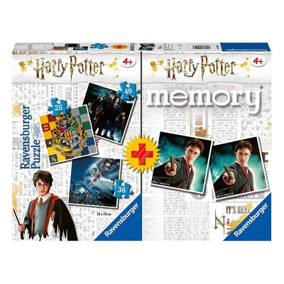 Ravensburger Harry Potter Multipack Memory + 3 Puzzle