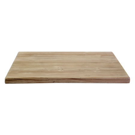 Top tavolo resina per esterno naturale quadro cm70x70x3 Vacchetti