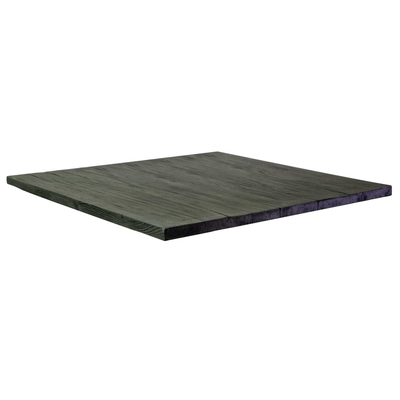 Top tavolo resina per esterno grigio quadro cm80x80x3 Vacchetti