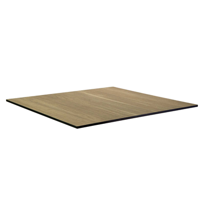Top tavolo hpl effetto legno naturale rettangolare cm55x69x1