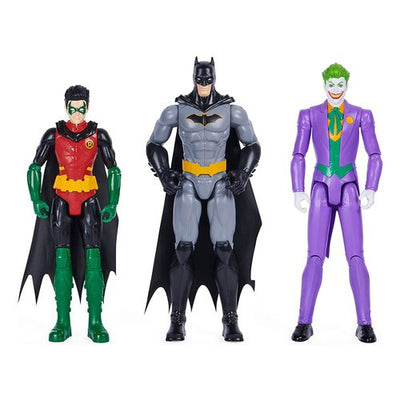 Set personaggi Spin Master 6064967 BATMAN Batman & Robin Vs The Joker