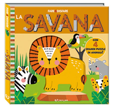 LIBRETTO FARE E DISFARE - SAVANA Edicart Style Srl (Libri Per Bambini)