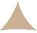 Vela ombreggiante tessuto triangolare sabbia cm360x360x360 Vacchetti
