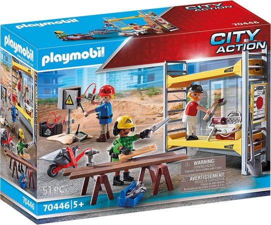 Playmobil City Action 70446 Operai edili al lavoro