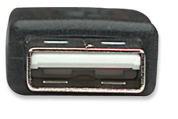 Cavo USB 2.0 A maschio/mini B 5 pin maschio 0,3 m Nero Manhattan