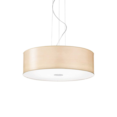 Lampada A Sospensione Woody Sp5 Wood Ideal-Lux Ideal Lux