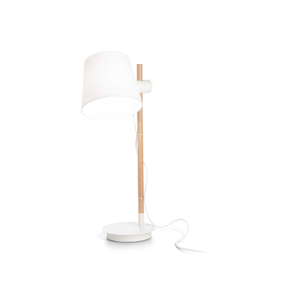 Lampada Da Tavolo Axel Tl1 Bianco Ideal-Lux Ideal Lux