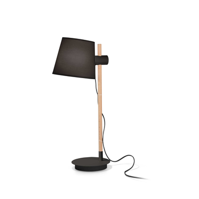 Lampada Da Tavolo Axel Tl1 Nero Ideal-Lux Ideal Lux