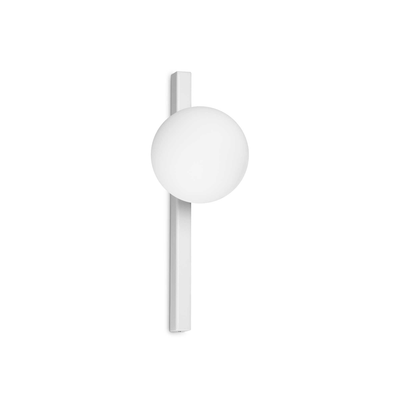 Lampada Da Parete Binomio Ap1 Bianco Ideal-Lux Ideal Lux
