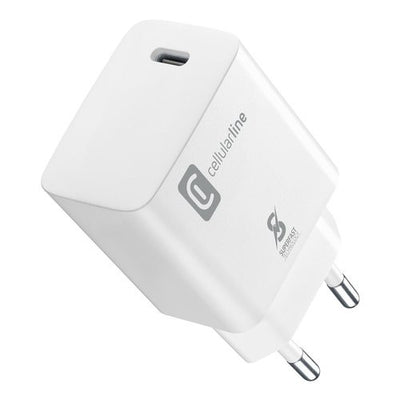 Caricabatterie Cellular Line ACHSMUSBCPD25WSMLW SUPER FAST 25W Usb C B