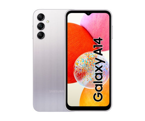 TIM Samsung Galaxy A14 16,8 cm (6.6") Doppia SIM Android 13 4G USB tipo-C 4 GB 64 GB 5000 mAh Argento - (SAM DS A145R GAL A14 4+