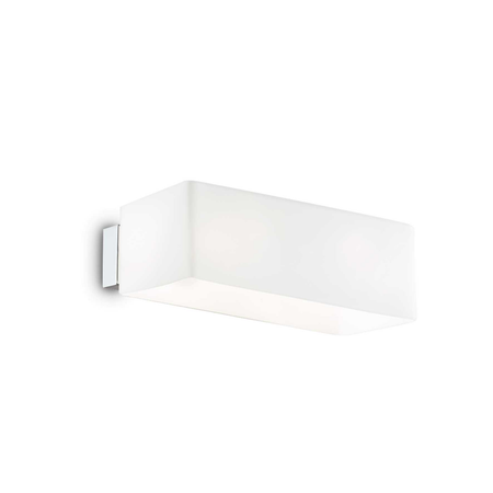 Lampada Da Parete Box Ap2 Bianco Ideal-Lux Ideal Lux