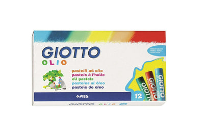 Pastelli Olio Maxi 12 pezzi Giotto